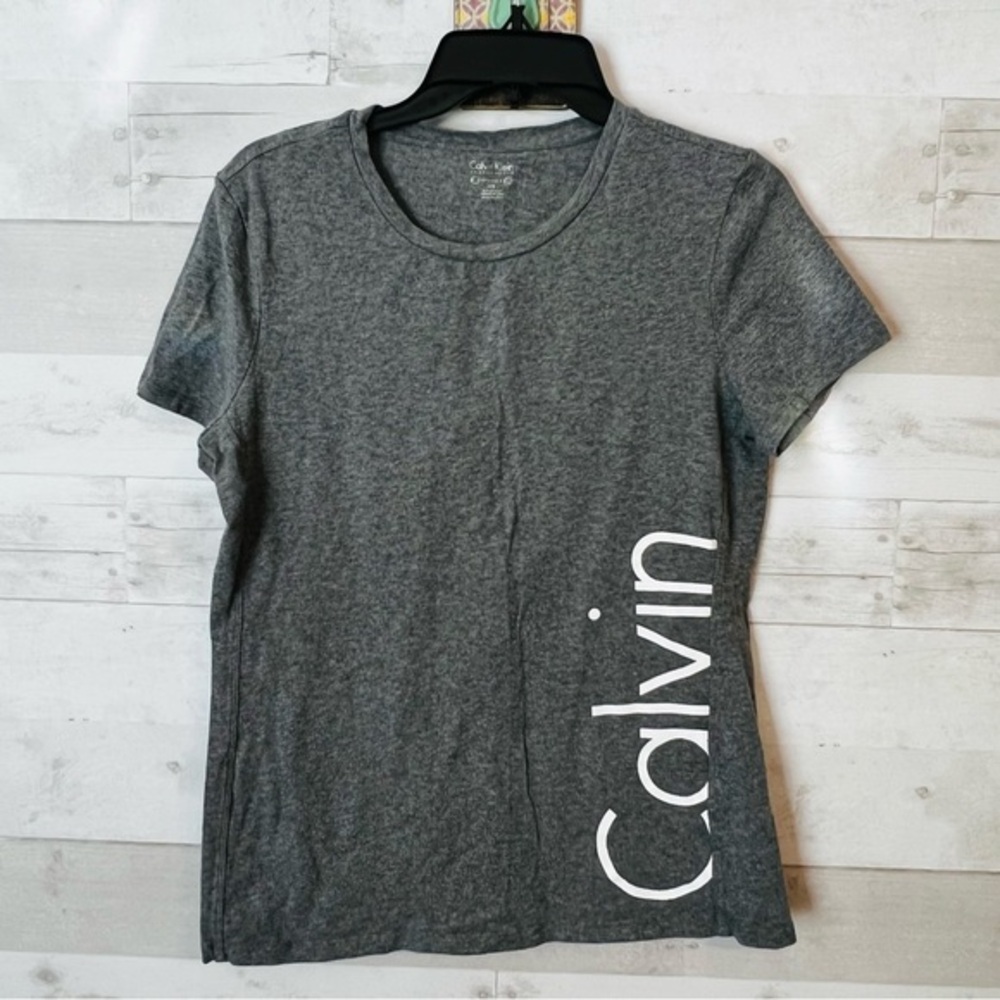 Calvin Klein Gray Performance Tee
